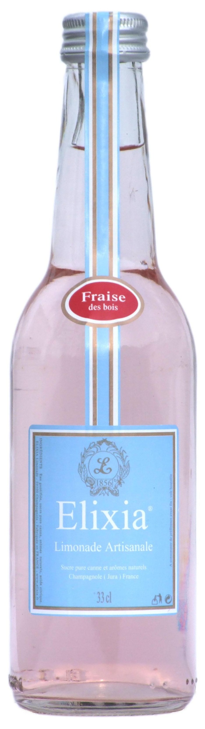 Elixia Limonáda Lesní jahody 0,33l