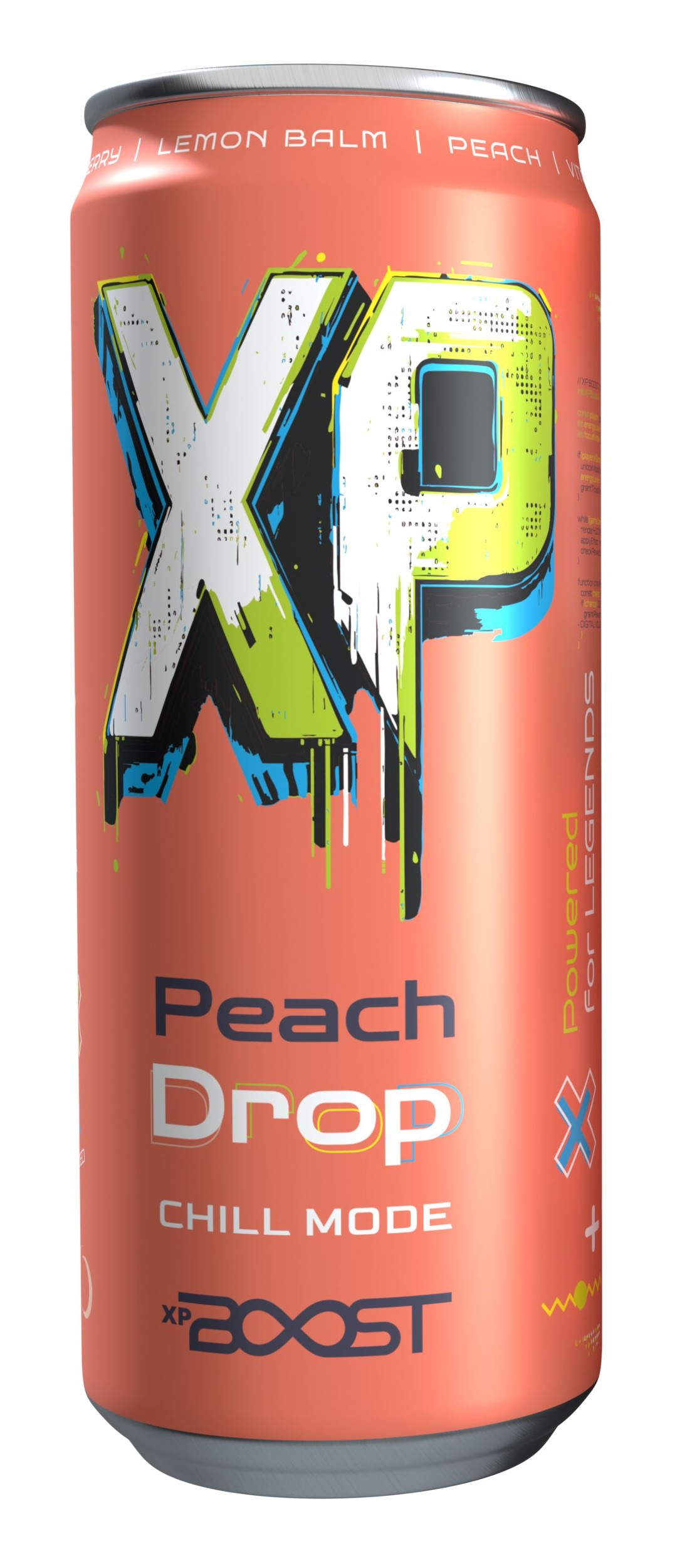 XP Boost drink PEACH DROP 330 ml
