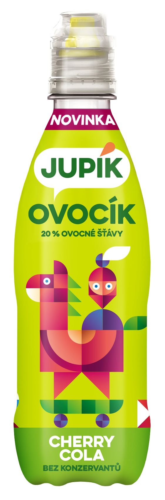 Jupík Ovocík 20% cherry cola 0,33l