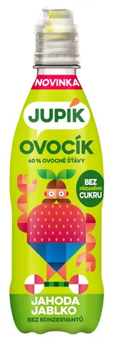 Jupík Ovocík 40% jahoda 0,33l