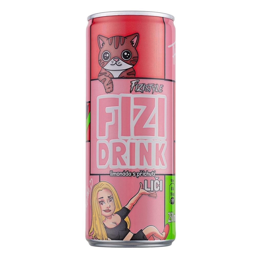 Fizi Drink Anetka Liči 250 ml