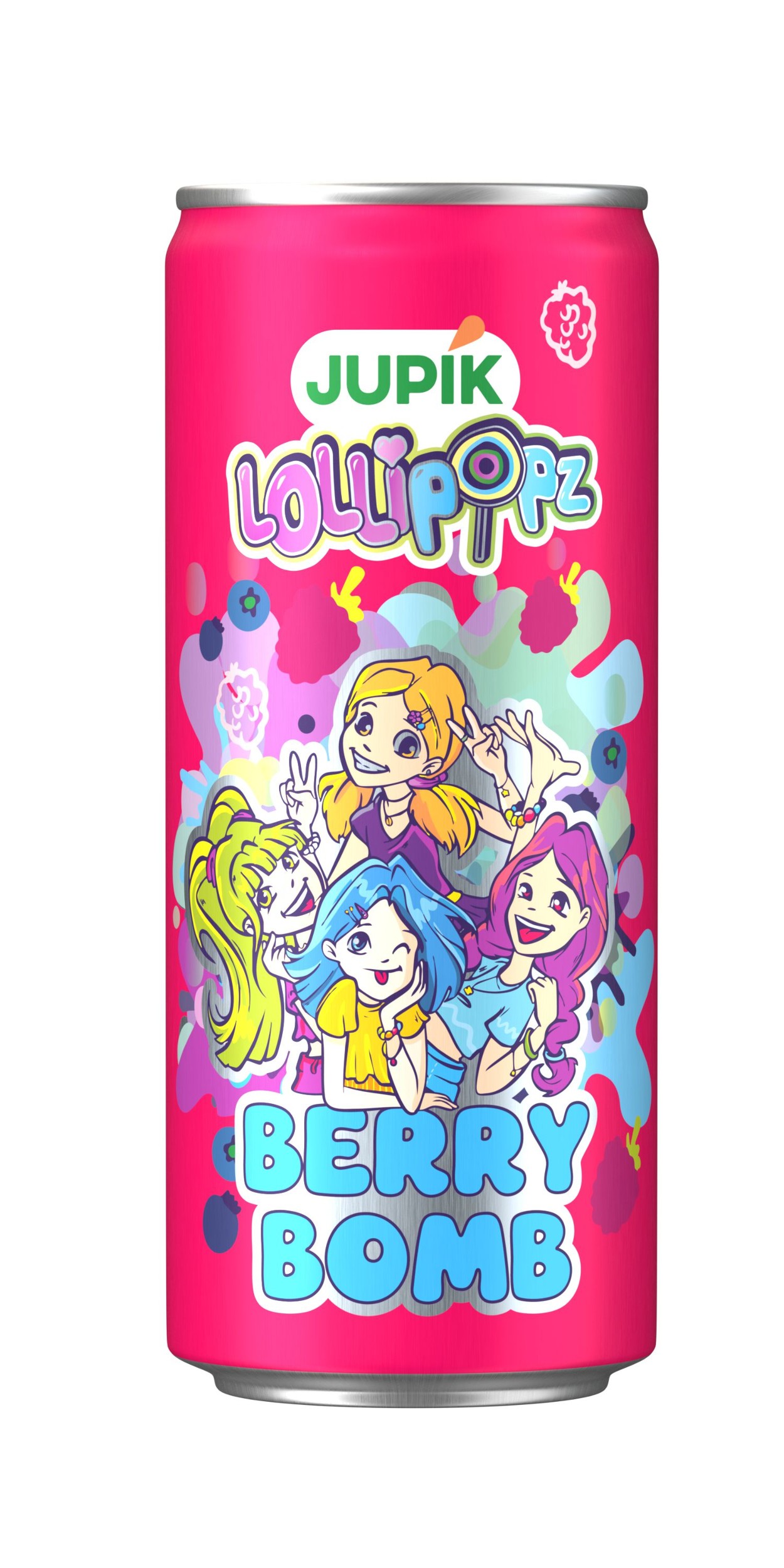 Jupík Lollipopz Berry Bomb 0,33l