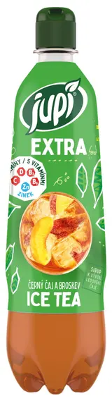 Jupí Extra Ice Tea černý čaj a broskev 0,7l