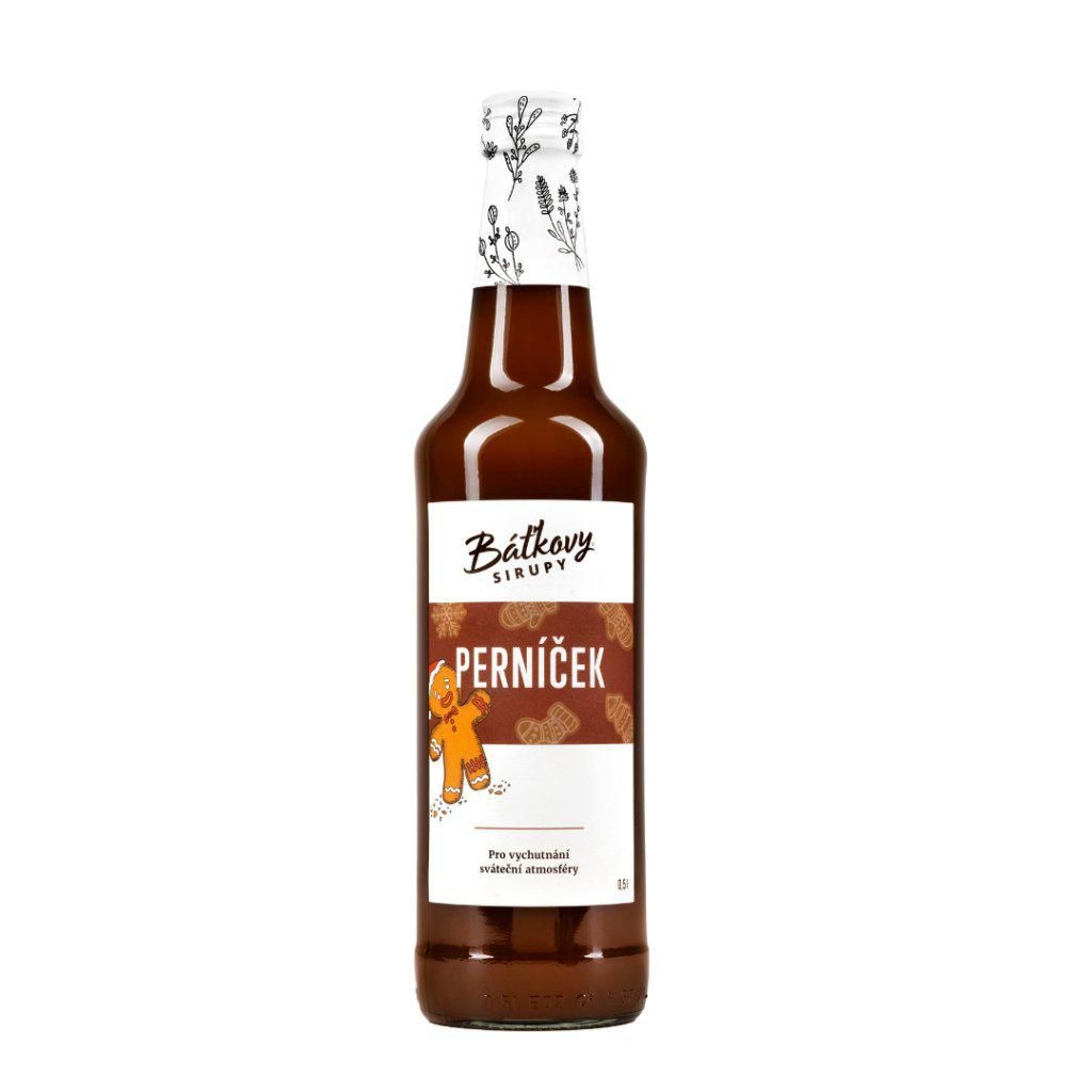 Báťkův Perníčkový Sirup 0,5L