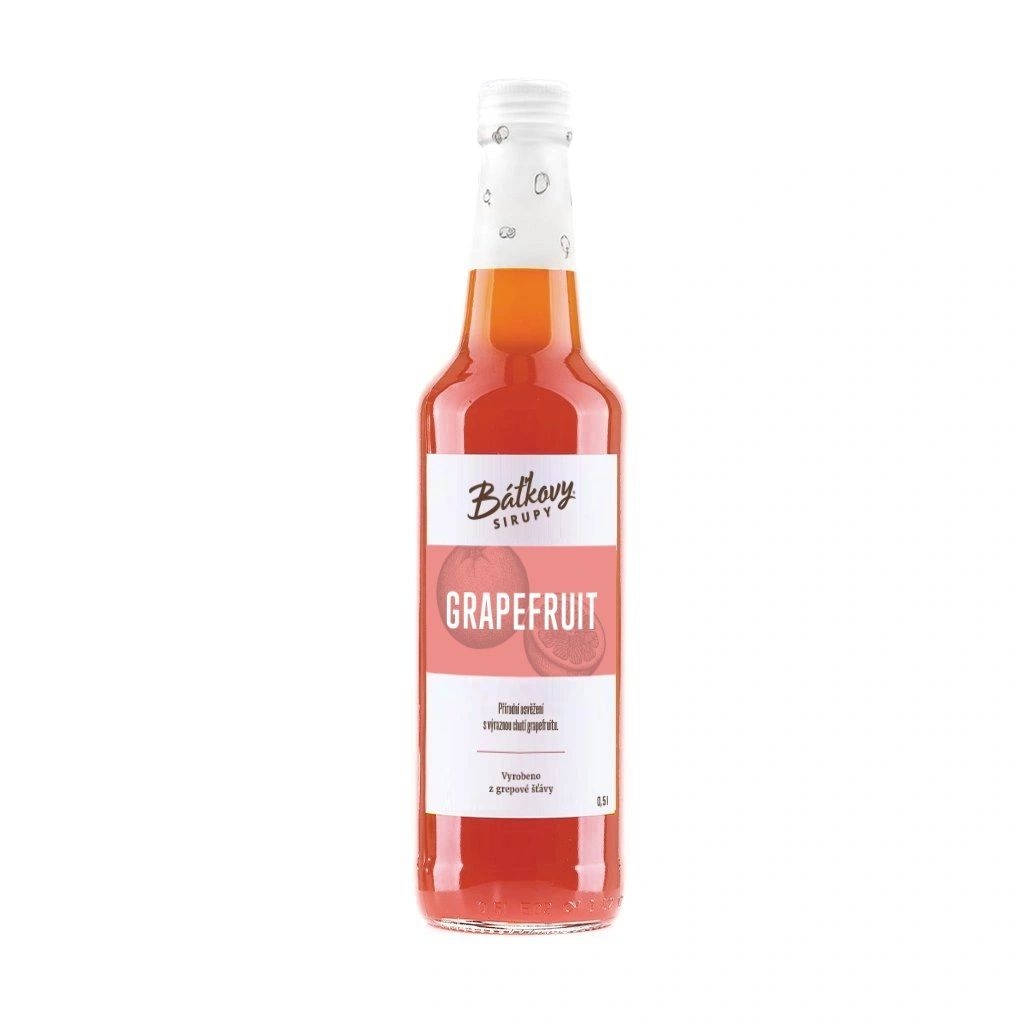 Báťkův Grapefruitový Sirup 0,5l