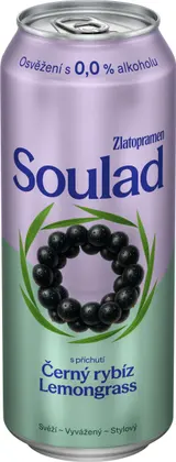 Zlatopramen Soulad 0,0 černý rybíz lemongrass