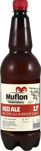 Muflon Red Ale Pet 13° pivo 1 l