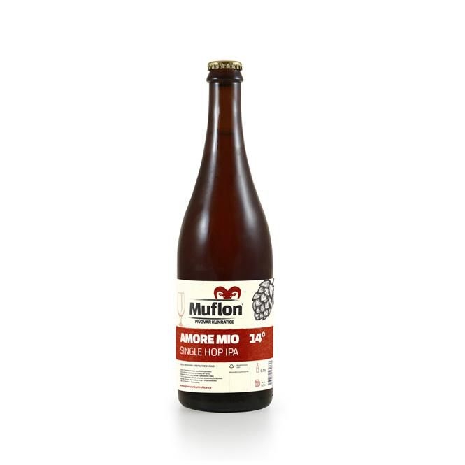 Muflon IPA Amore Mio Sklo 0,75l