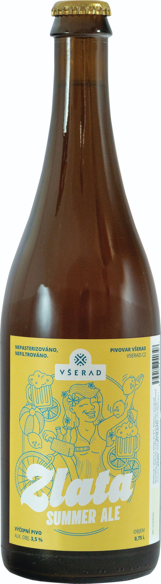 Všerad Zlata 0,75l