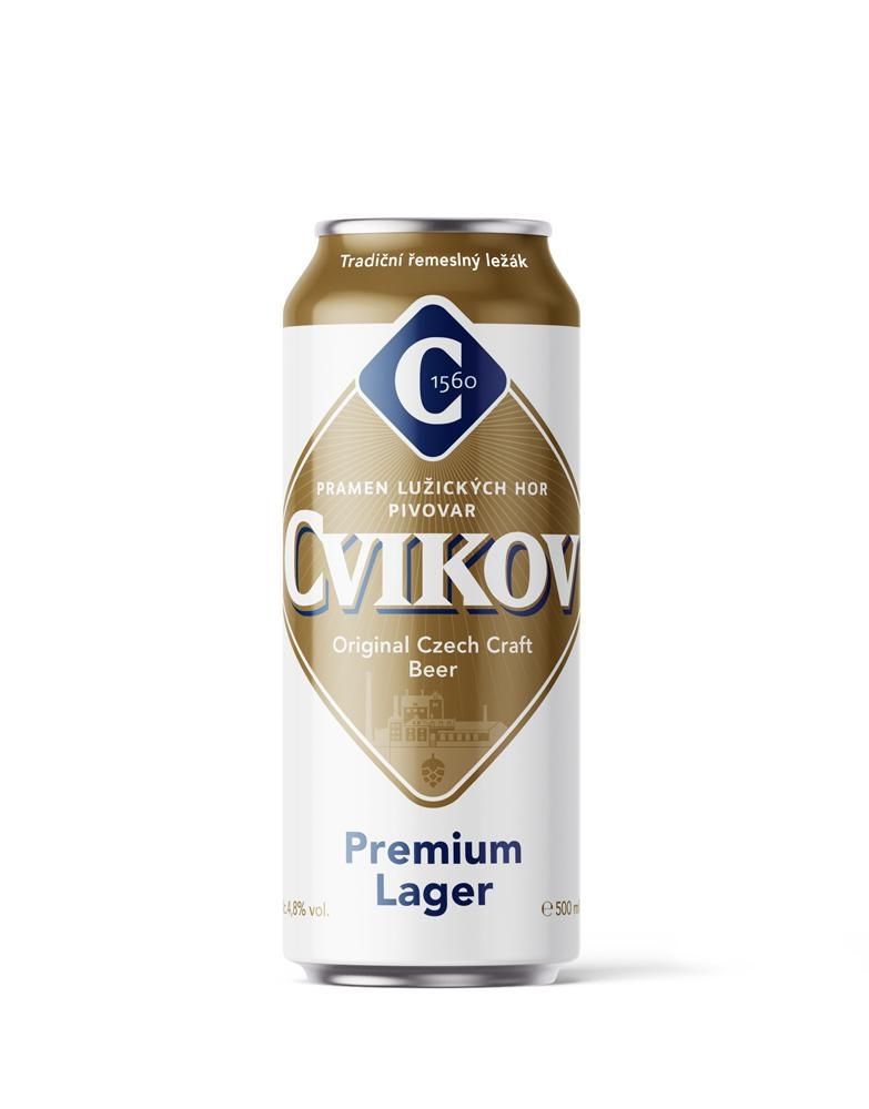 Plechovka Pivovar Cvikov