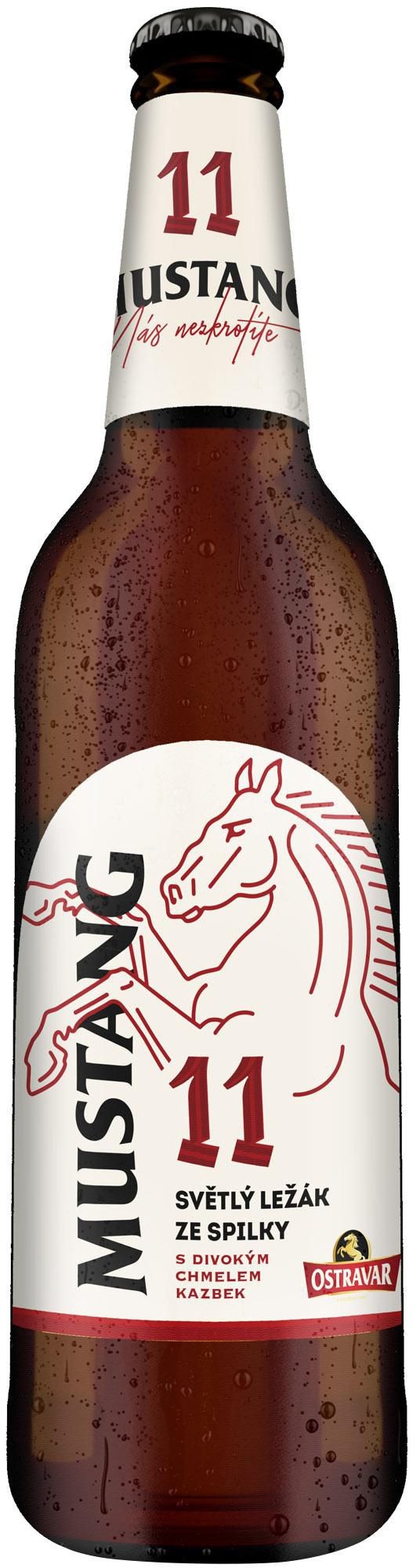 Ostravar Mustang 0,5l sklo
