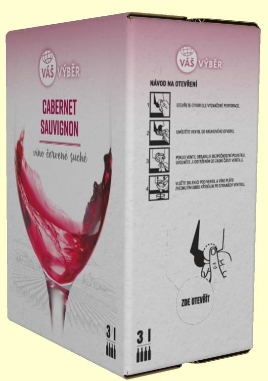 Váš výběr Cabernet Sauvignon 3L BiB