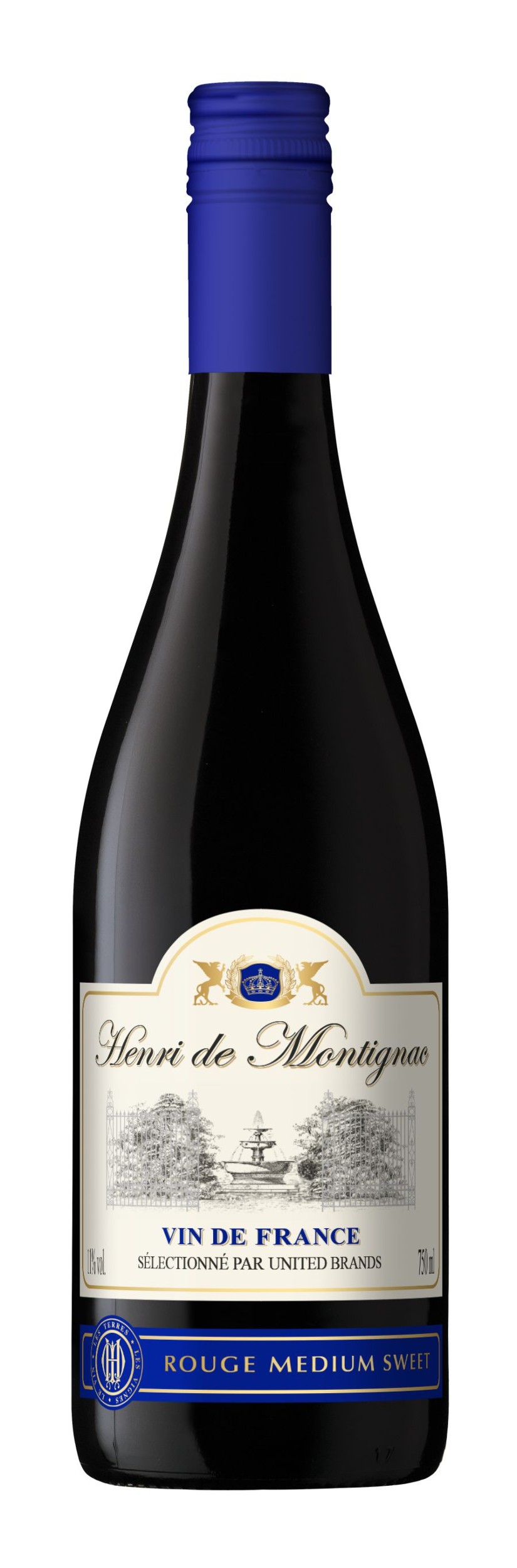 Henri De Motignanc Medium Sweet Rouge 0,75l