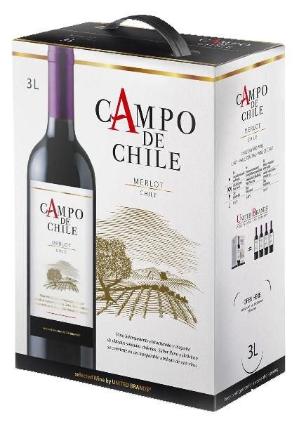 Campo De Chille Merlot 3l BIB