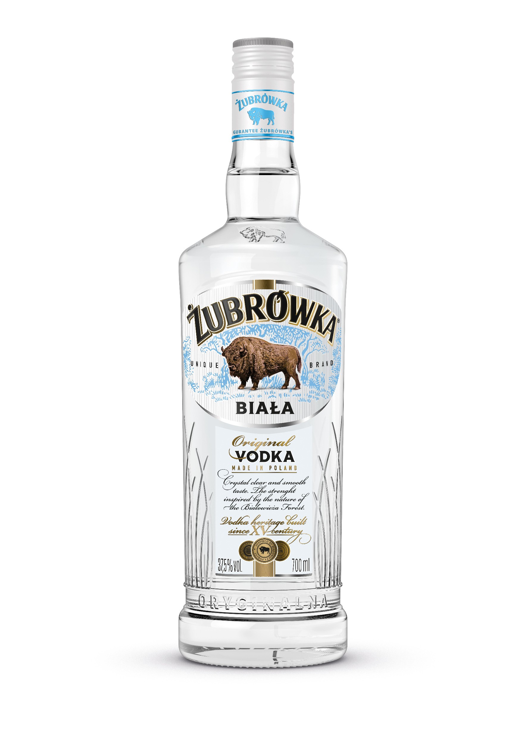 Żubrówka BIAŁA 37,5% 0,7L
