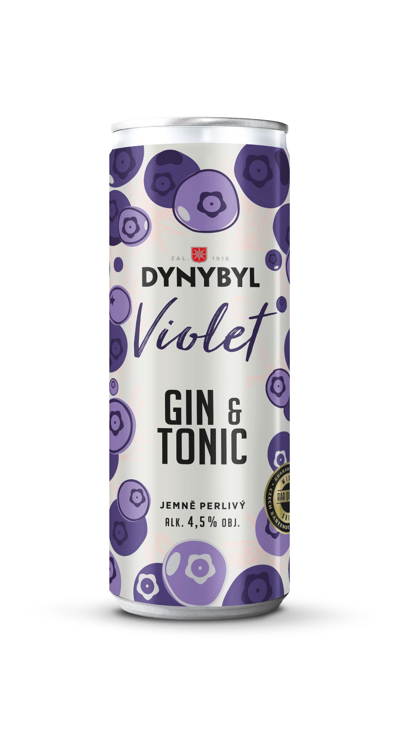 Dynybyl Violet Gin & Tonic 4.5% 0.25l