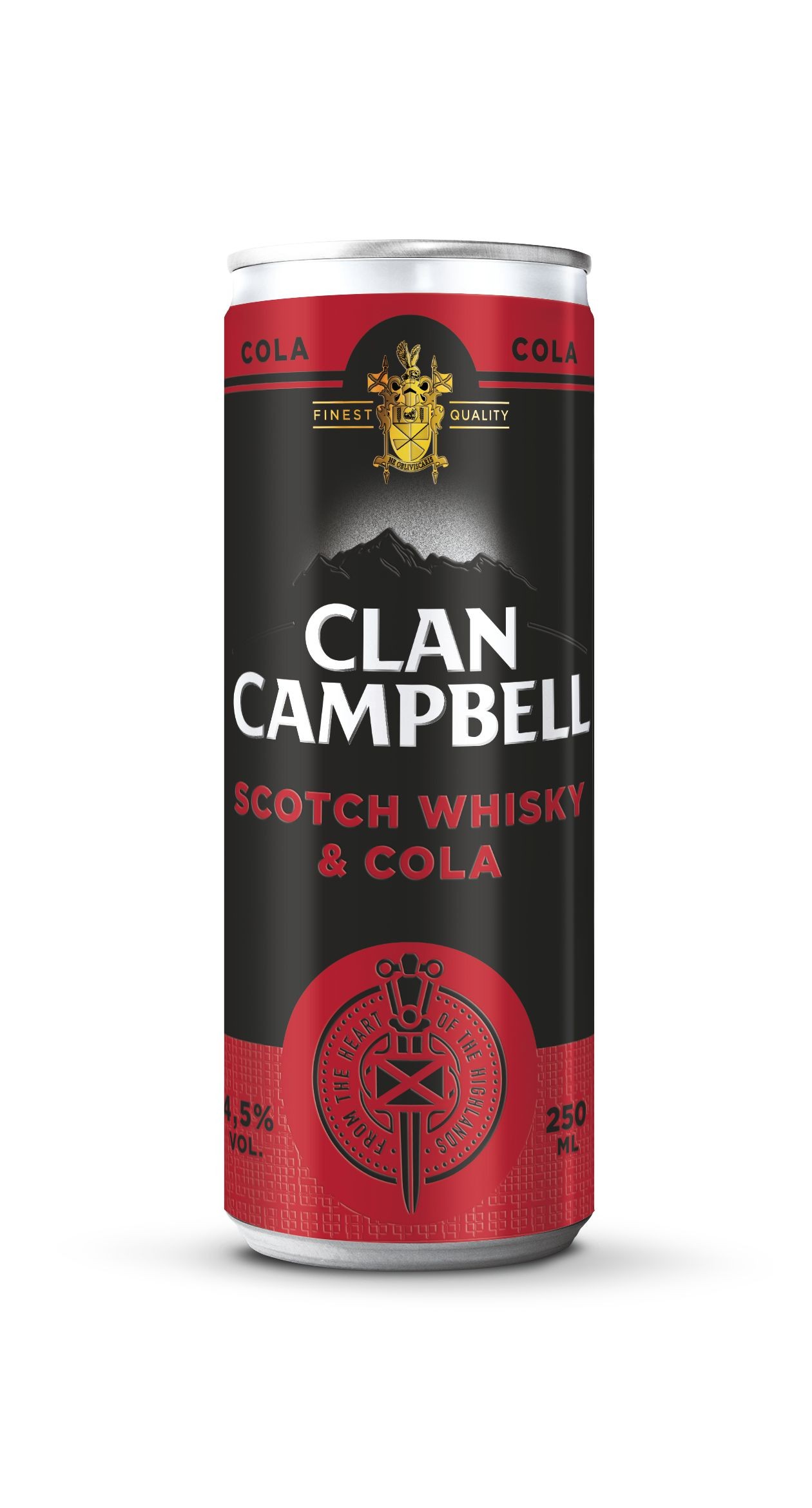 Clan Campbell Whisky & Cola 4.5% 0.25l