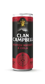 Clan Campbell Whisky & Cola 4.5% 0.25l