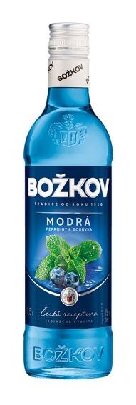 Božkov Modrá 19% 0.5l