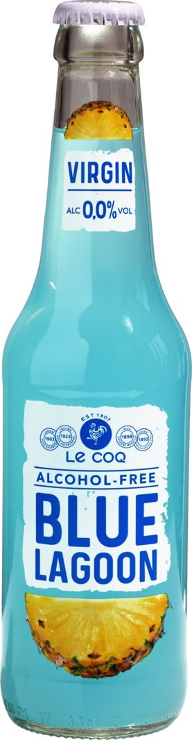 Le COQ Blue Lagoon nealkoholický koktejl