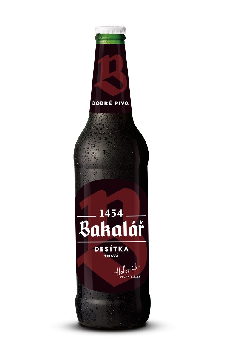 Bakalář Tmavá desítka pivo 0,5 l