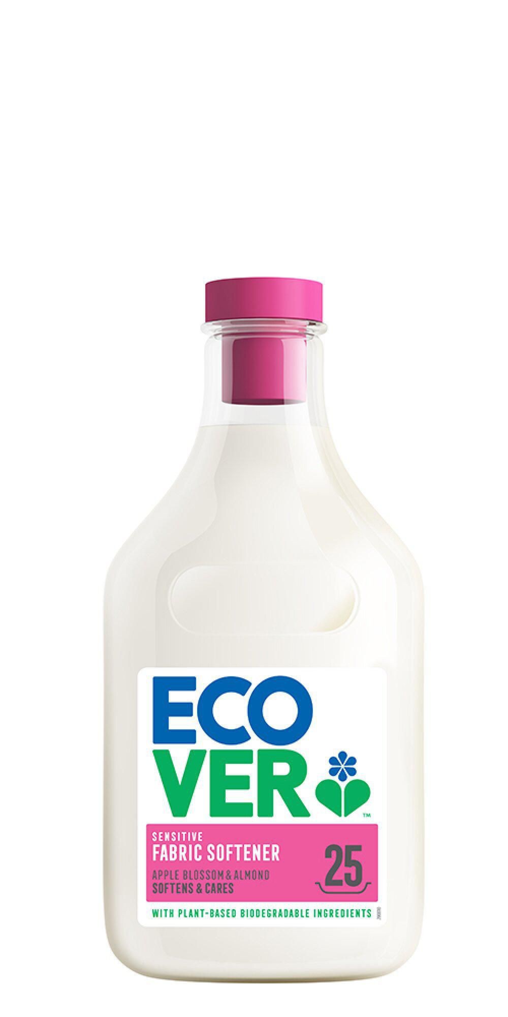 Ecover aviváž Jabloňový květ & Mandle/ECOVER FABRIC SOFTENER - Apple Blossom & Almond 25 dávek