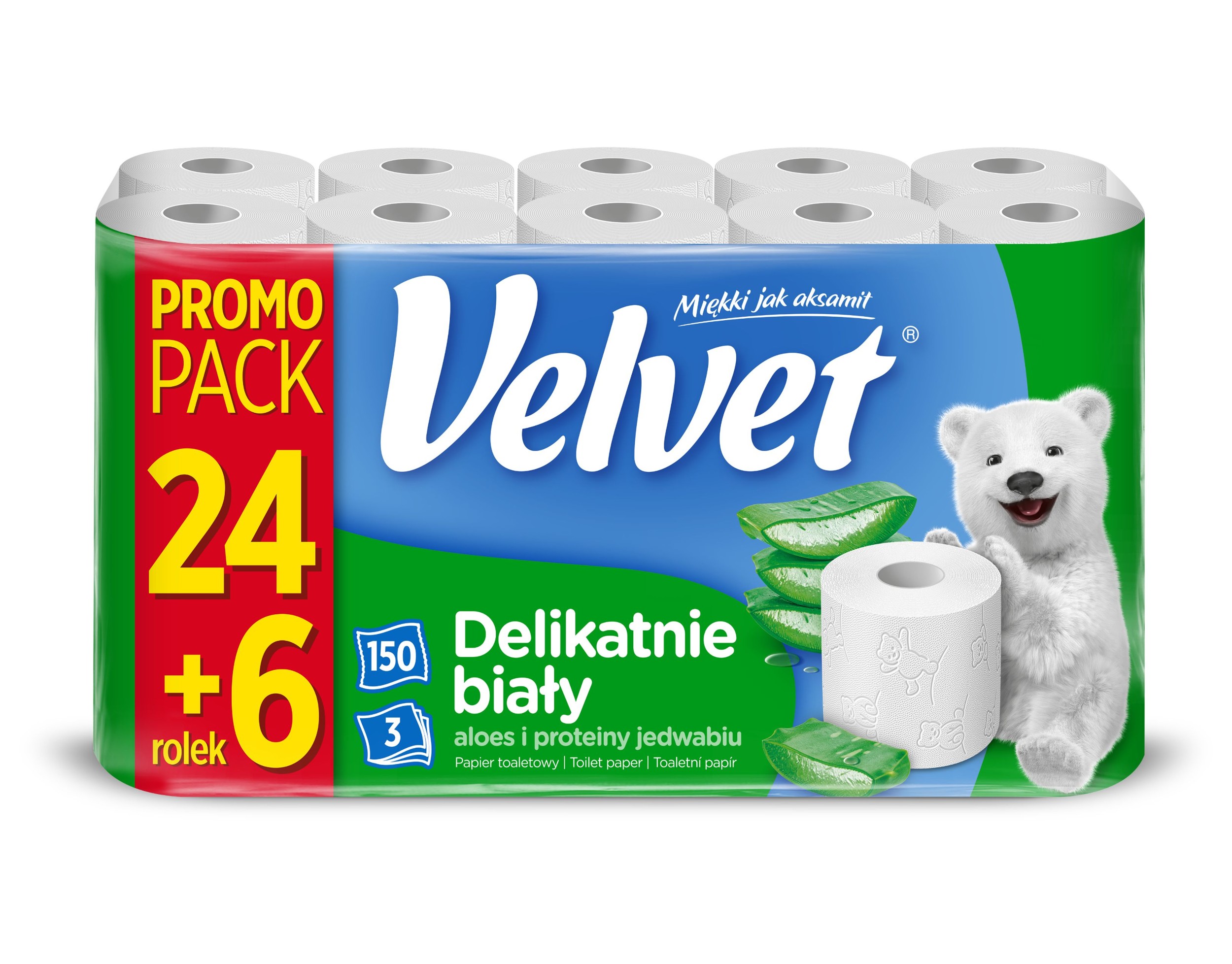 Velvet TP White Aloe 3vr 30ks