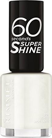 Rimmel Lak na nehty 60 seconds 703 White hot love 8 ml