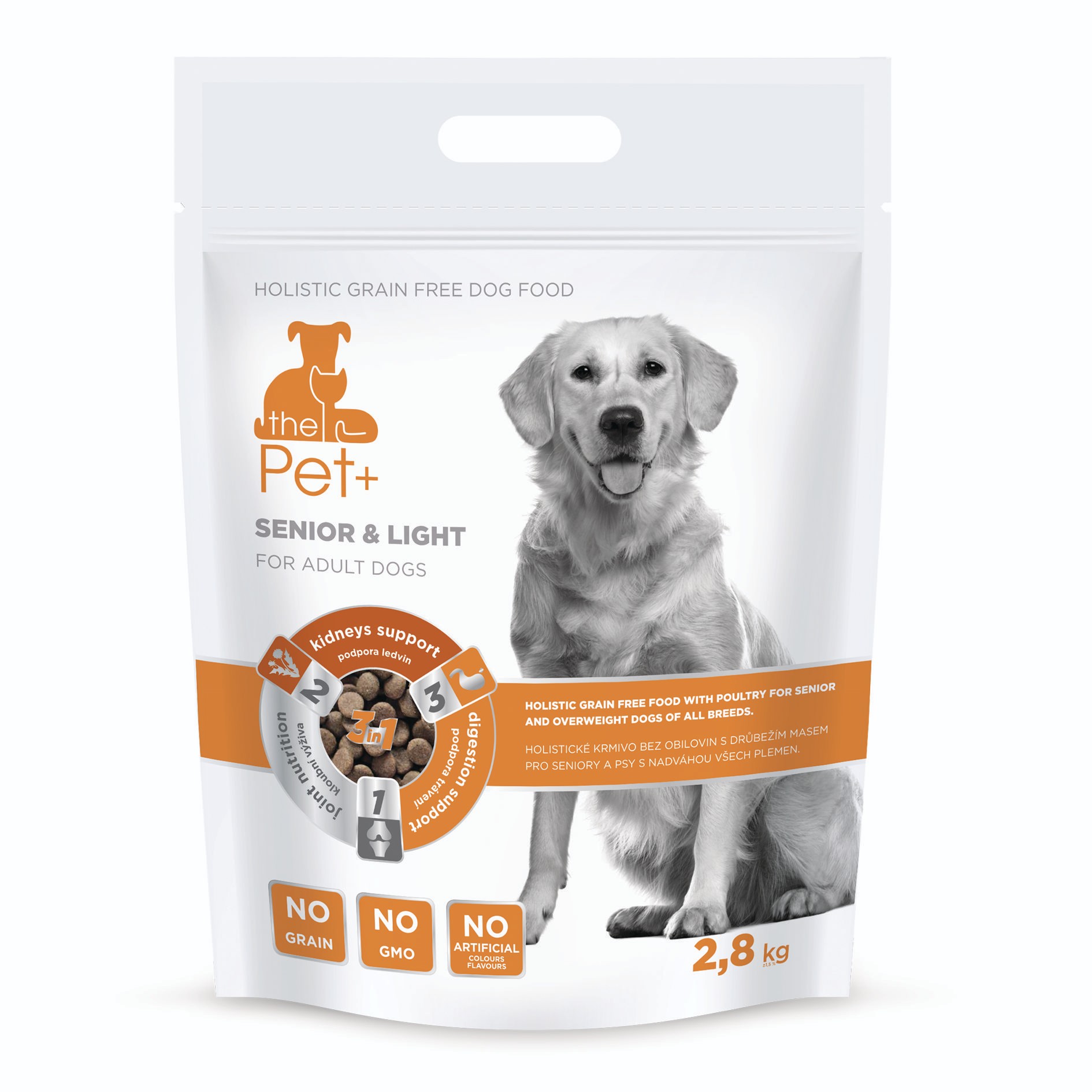 thePet+ Senior & Light kompletní krmivo pro psy 2,8 kg