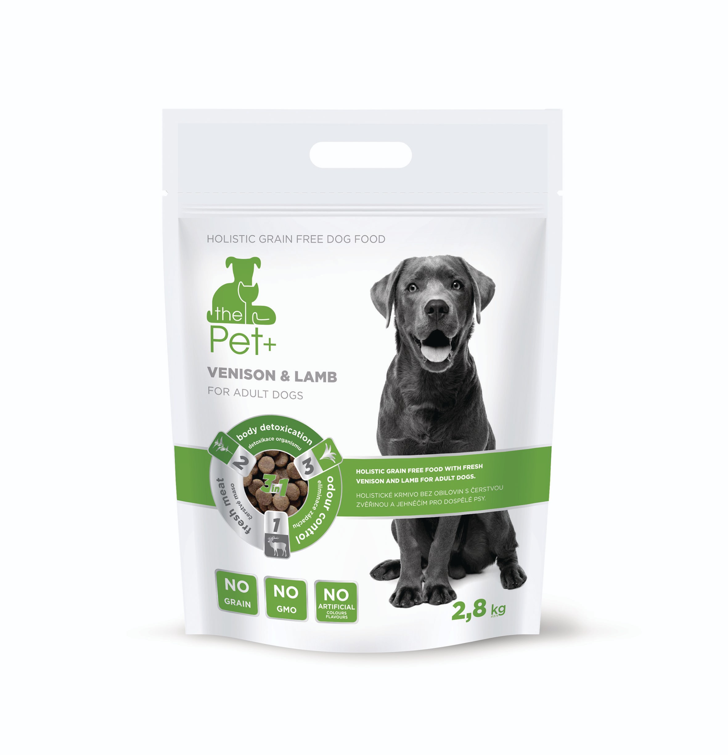 thePet+ Venison & Lamb kompletní krmivo pro psy 2,8 kg