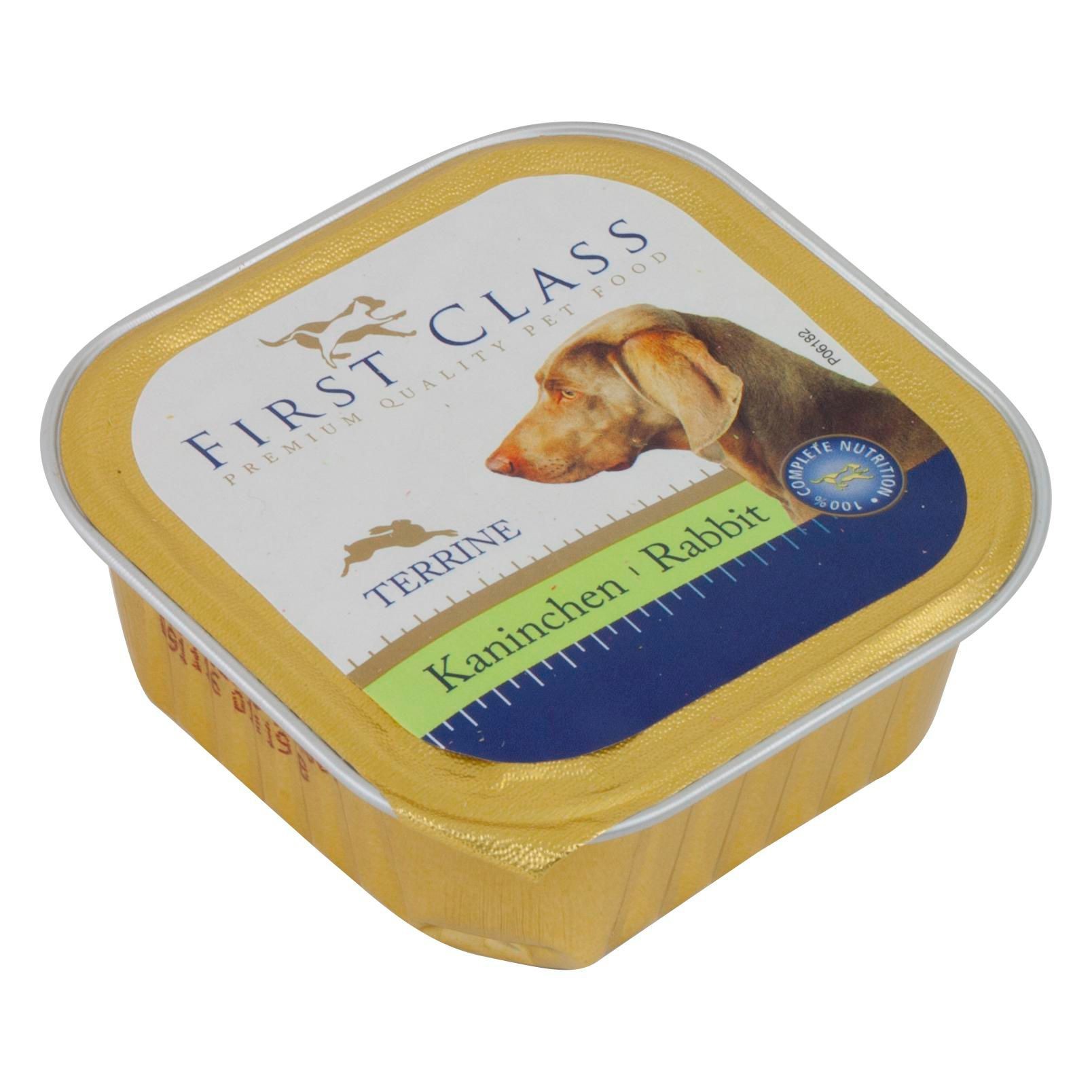 First Class Paštika s králičím pro psy 150 g