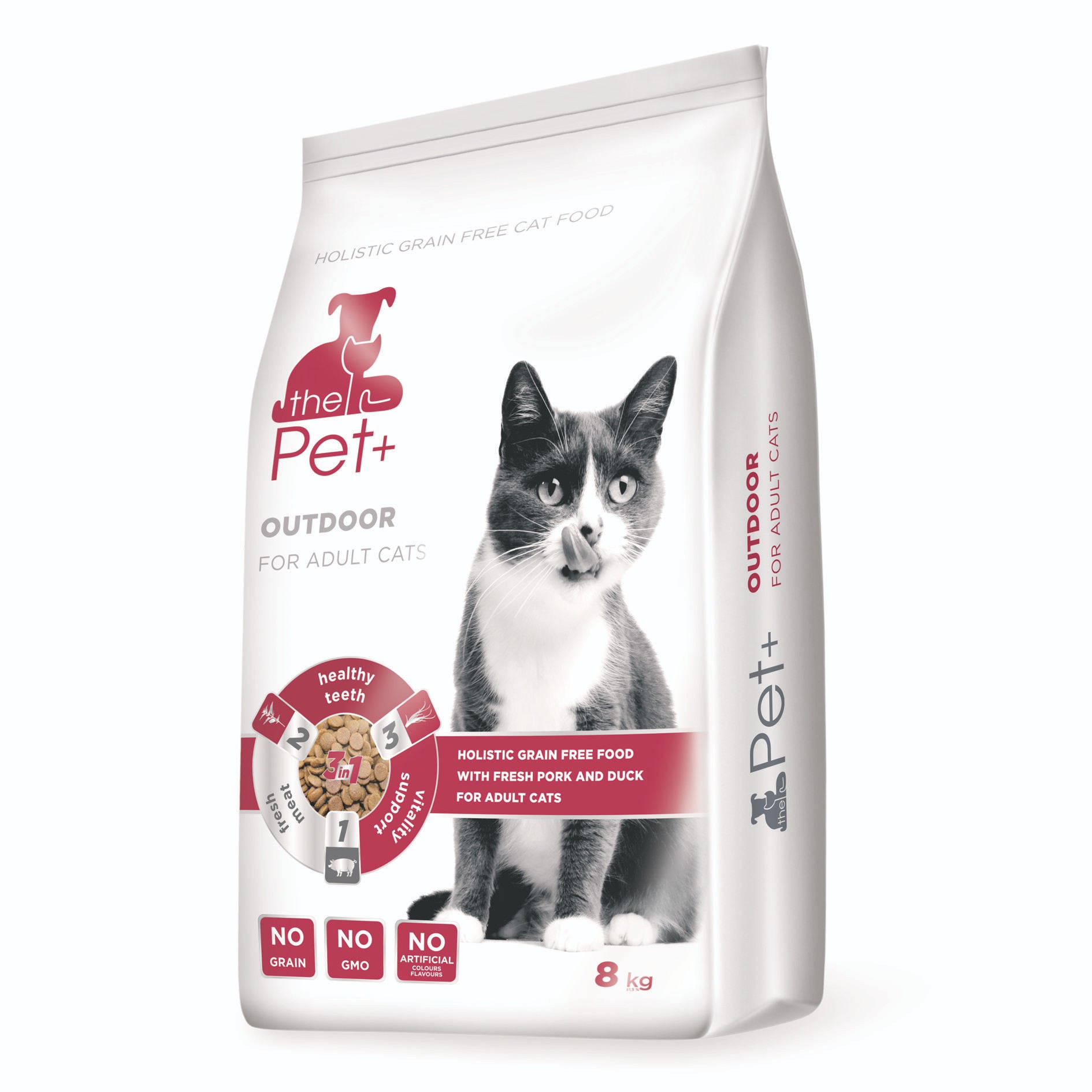 thePet+ Outdoor kompletní krmivo pro venkovní kočky 8 kg