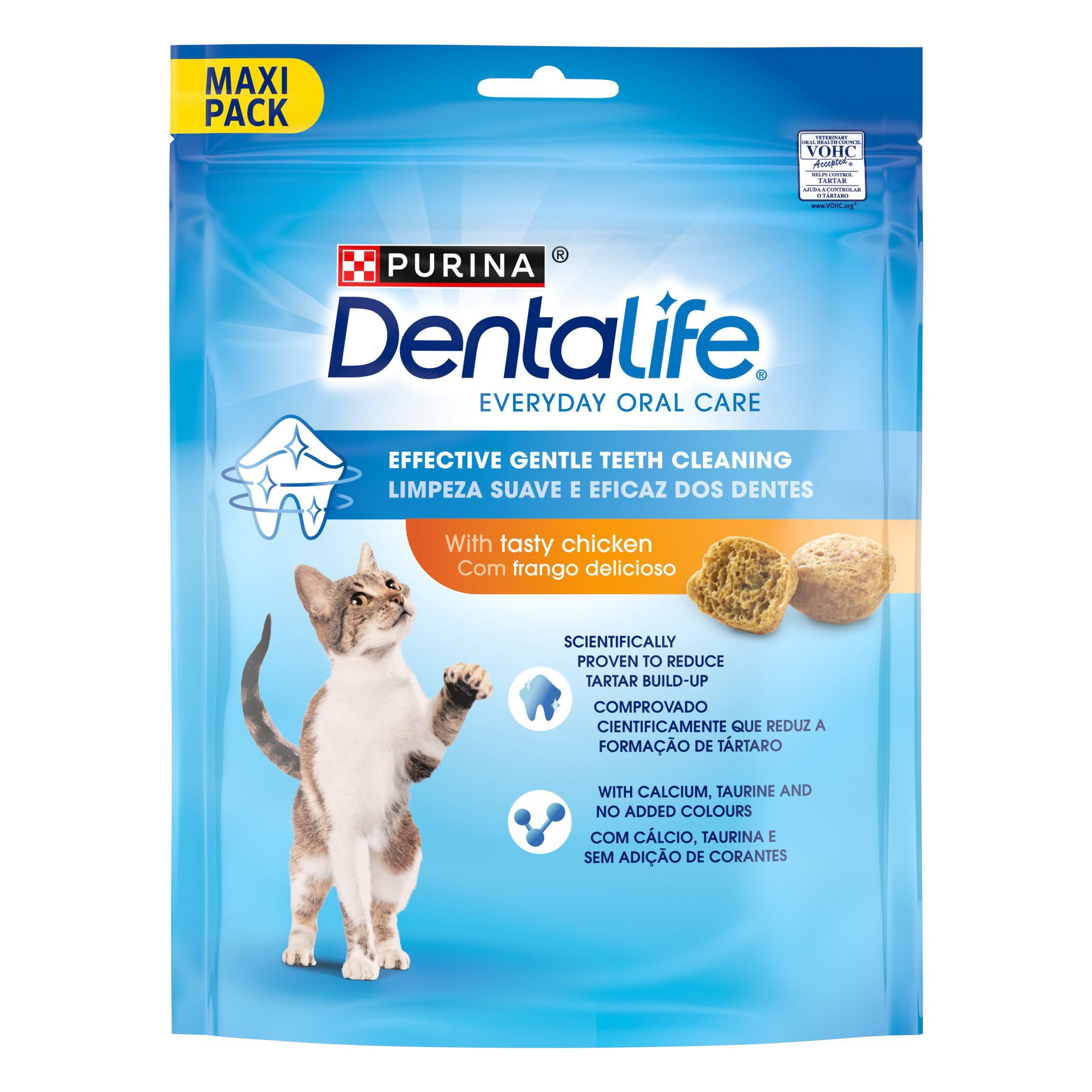 Dentalife Cat s kuřetem 140 g