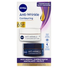 Nivea Denní a noční krém pro zlepšení kontur 65+ 2 x 50ml