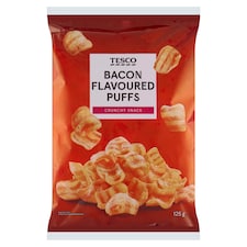 Smažený pšeničný extrudovaný výrobek s příchutí slaniny 125g