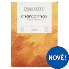 Wine Route Chardonnay bílé víno suché 2,25l