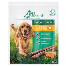 Pet Specialist Tyčinky s drůbežím a kurkumou 3 x 10g (30g)