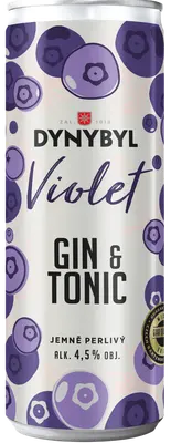 Dynybyl Violet Gin a Tonic