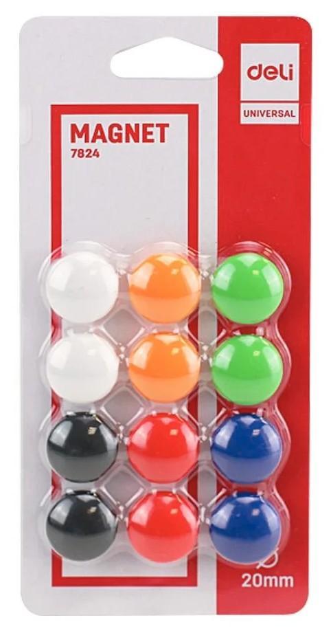 Deli Magnety 20 mm mix barev