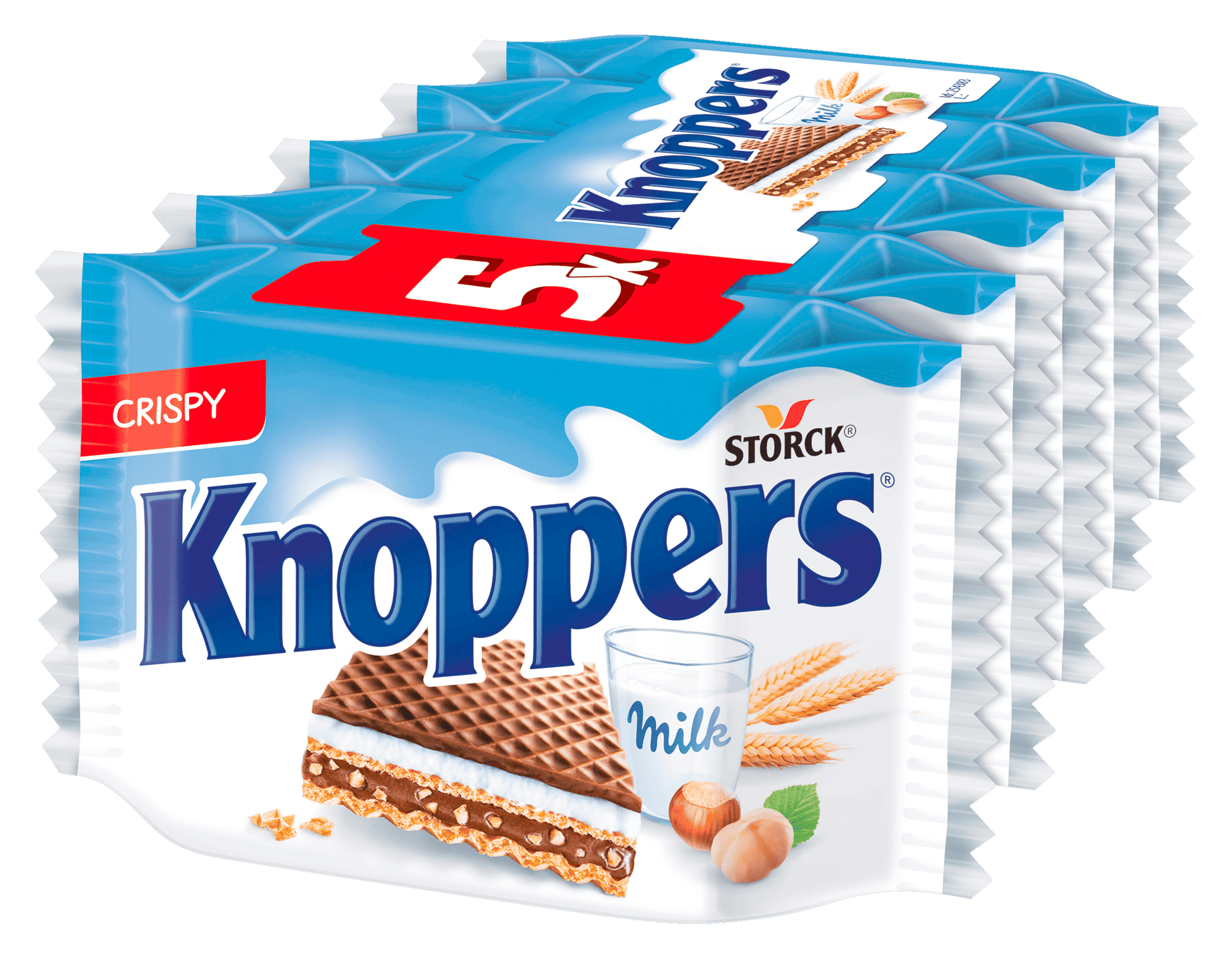 Knoppers 5x25g pack