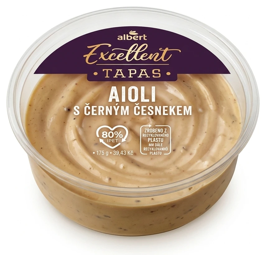 Aioli s černým česnekem