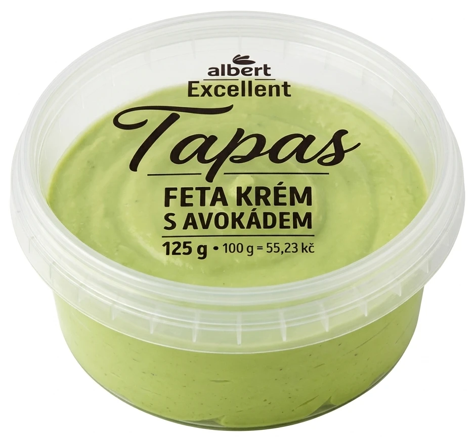 Feta krém s avokádem