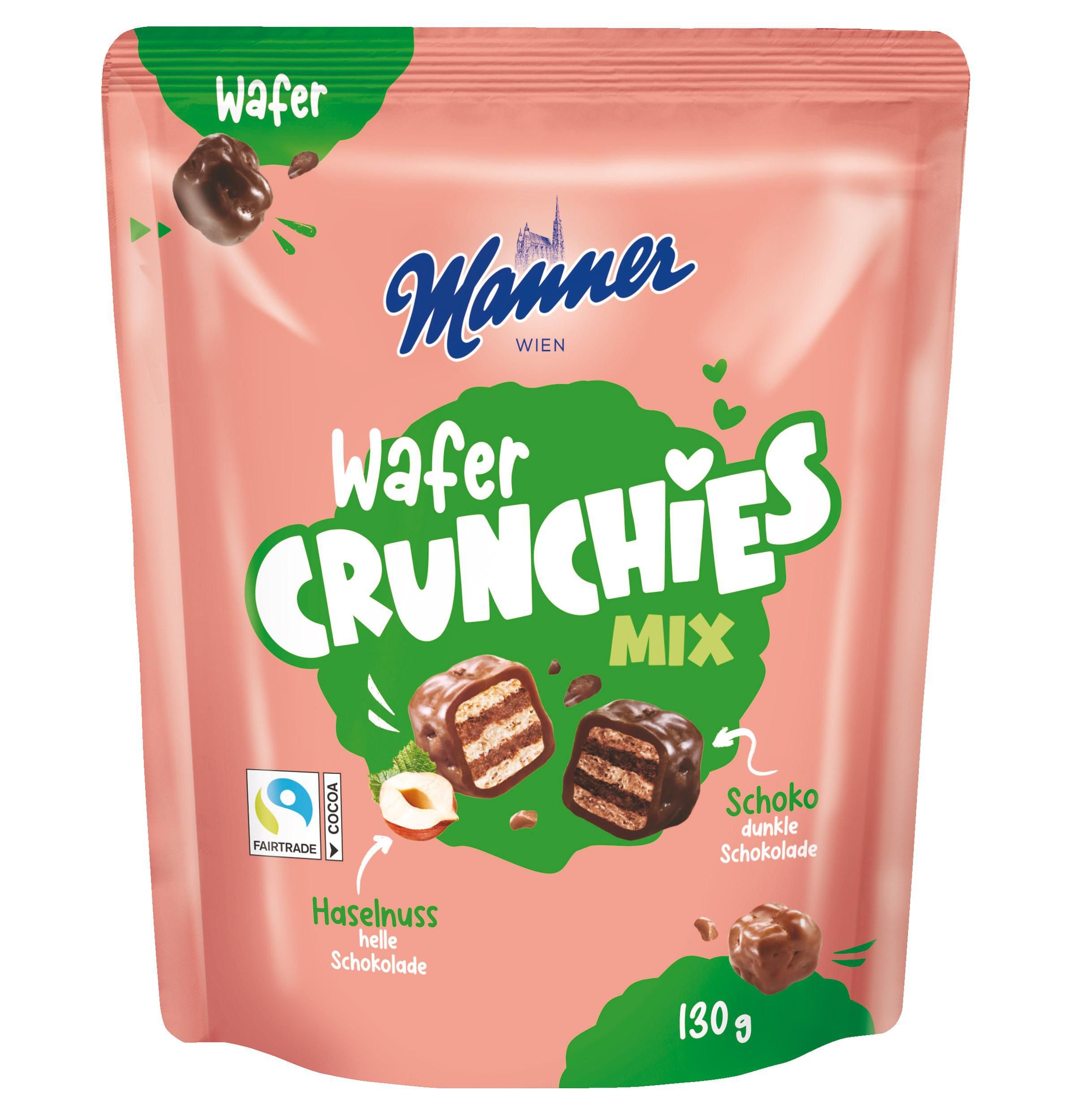Manner Wafer Crunchies 130 g