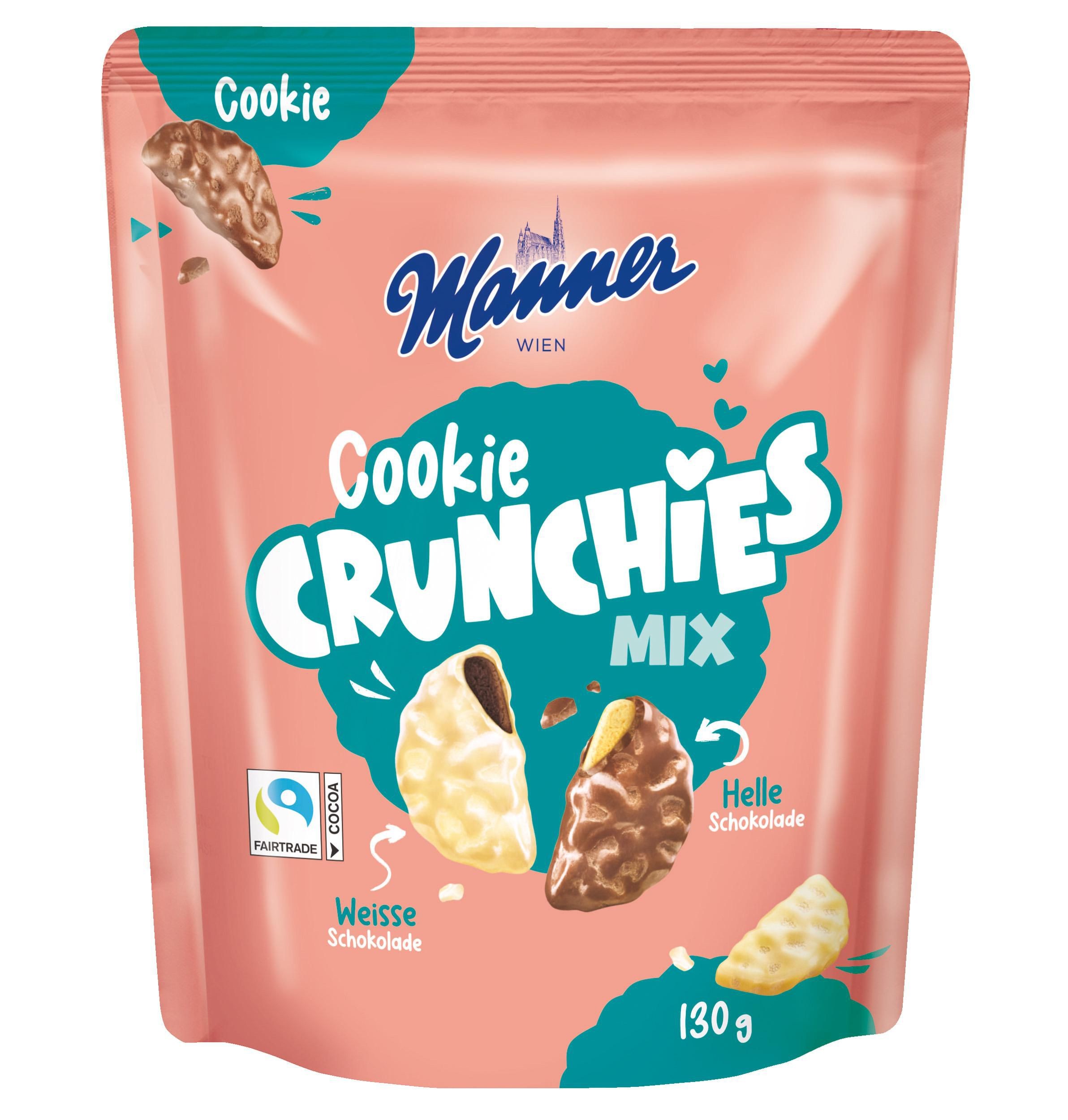 Manner Wafer Crunchies White 130g