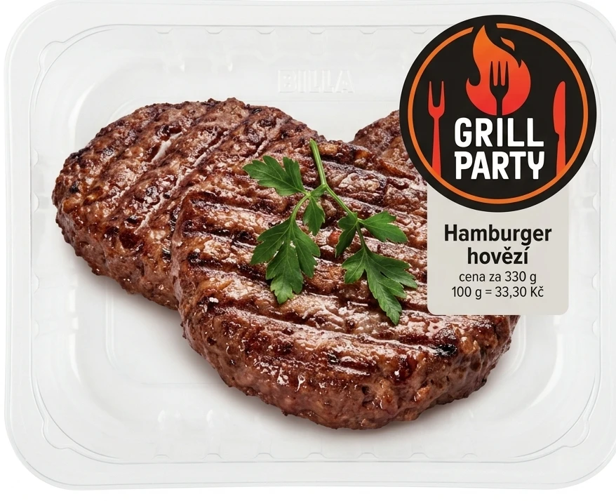 Hamburger hovězí