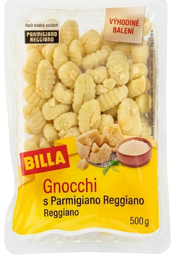 BILLA Gnocchi s Parmigiano Reggiano