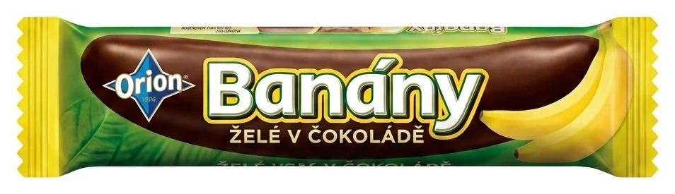 Orion Banány Želé v čokoládě