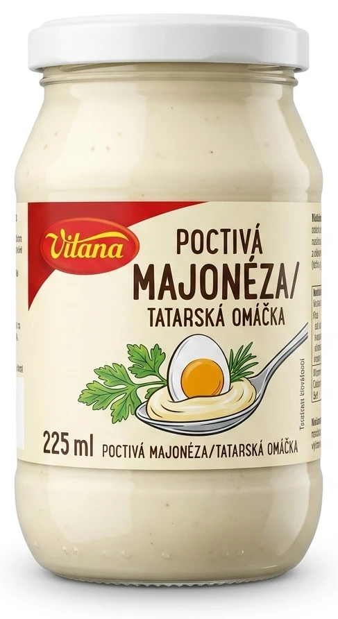 Vitana Poctivá Majonéza/Tatarská omáčka