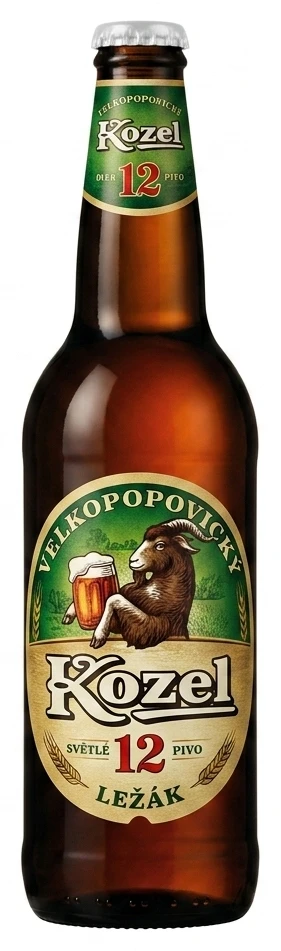 Velkopopovický Kozel 12 světlé pivo ležák