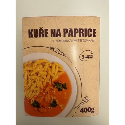 JUST4FOOD Kuře na paprice chlaz. 400 g